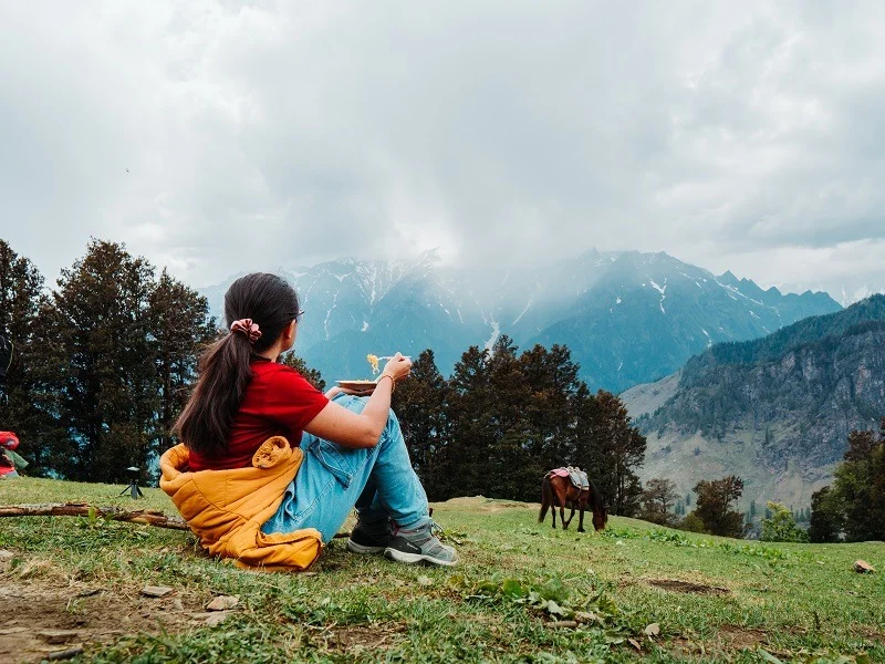 Relaxing Manali.
